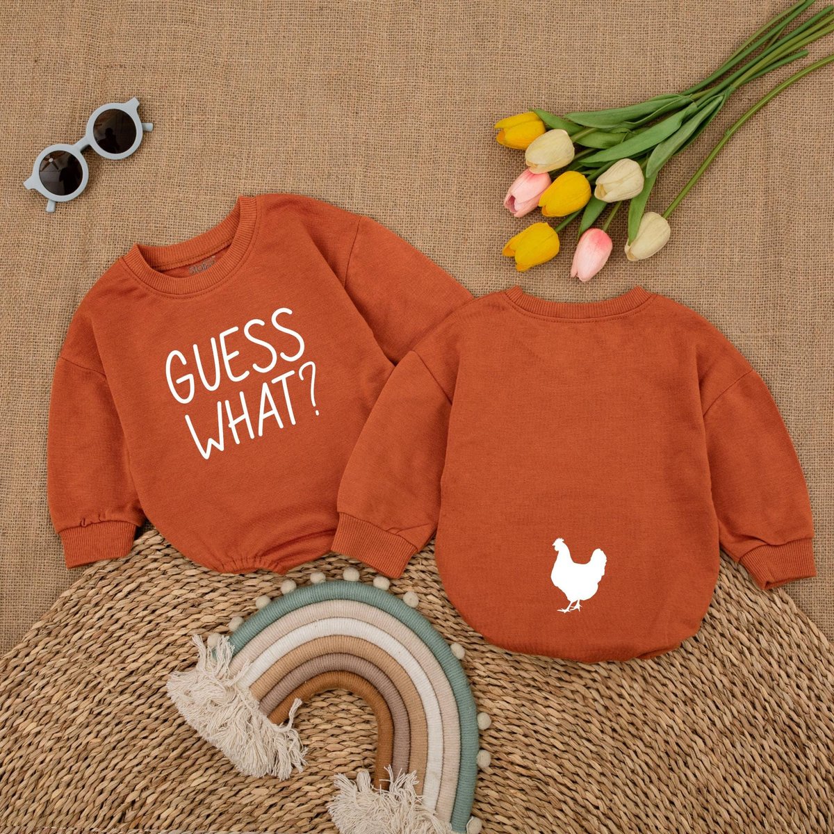 Guess What Chicken Butt Romper Little Turkey Funny Thanksgiving Bodysuit Baby Thanksgiving Outfit Fa 177