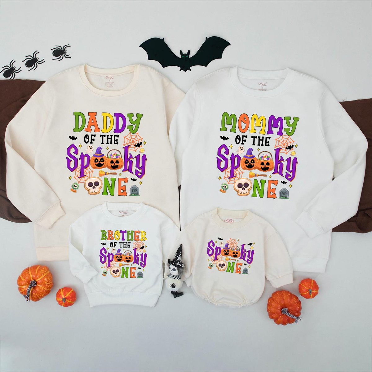 Halloween 1st Birthday Sweatshirt Spooky Family Shirt Halloween Matching Family Outfit Halloween Bir 435