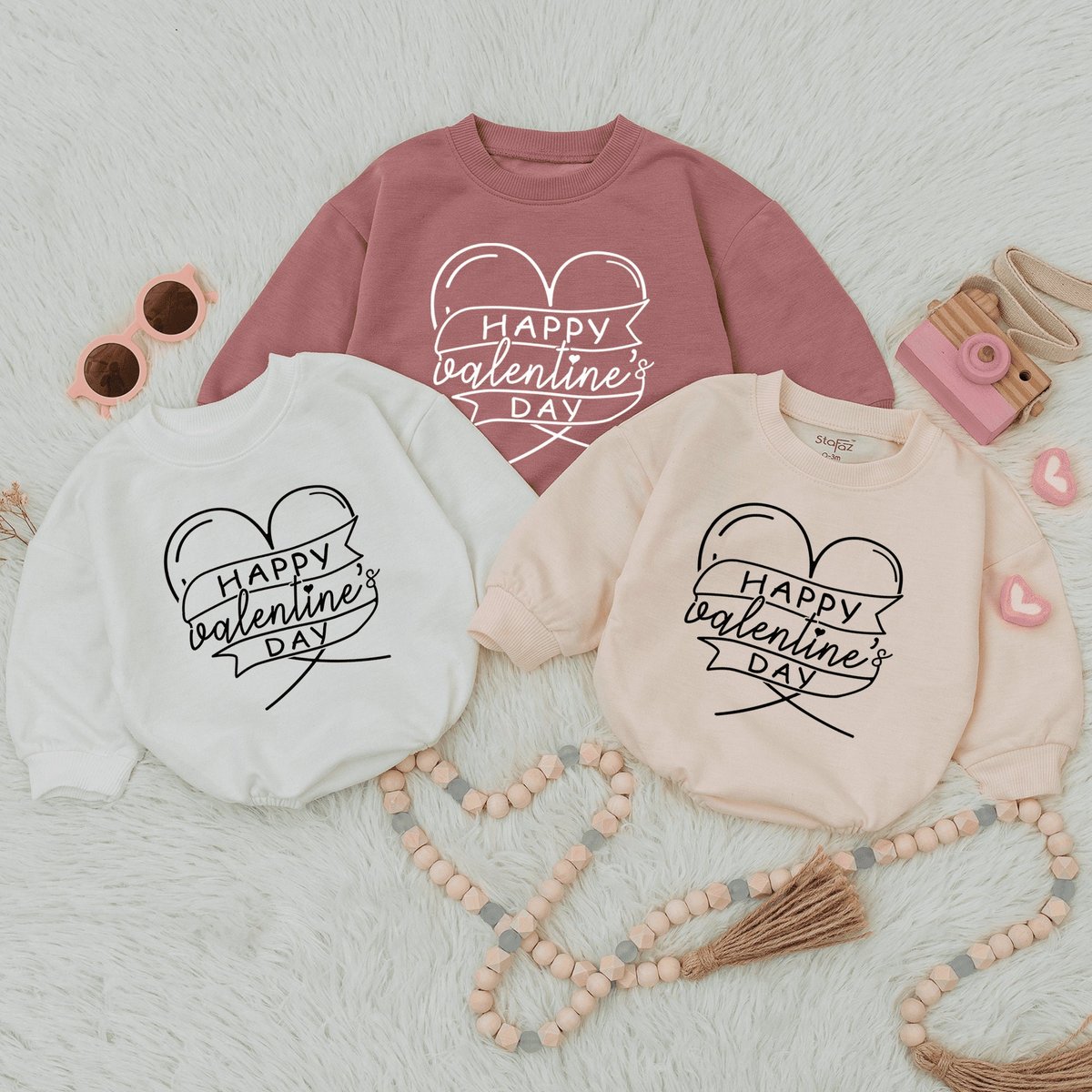 Happy Valentine's Day Romper Kid First valentine Valentine Kids Bubble Romper Baby Shower Gift Vale 163