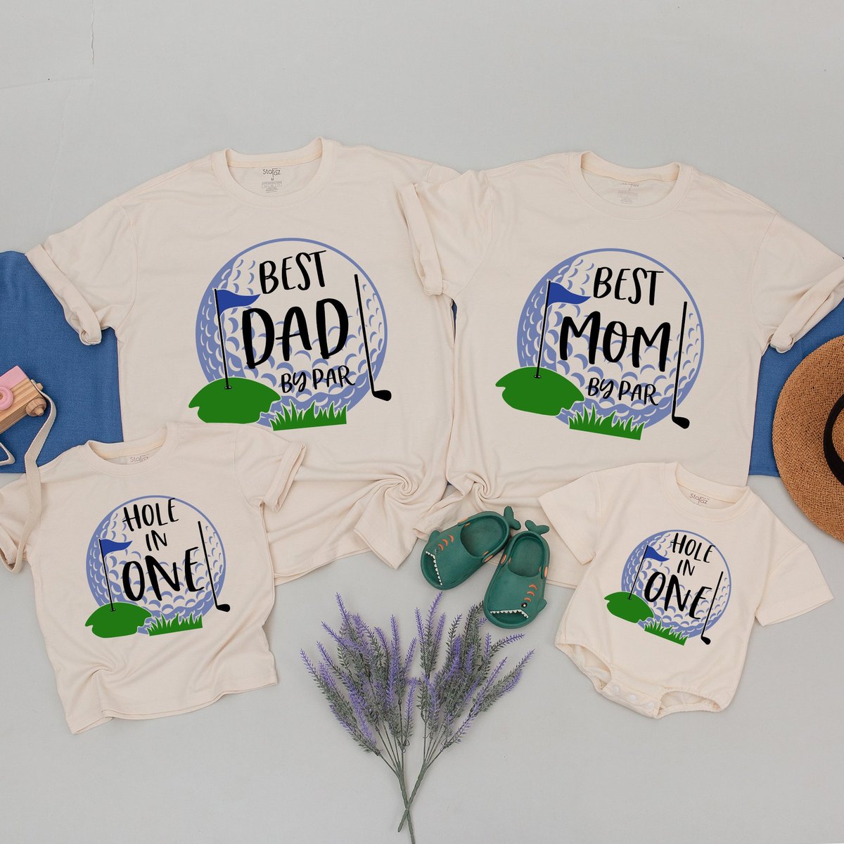 Hole in One Birthday Shirt Matching Family Golf Mom Dad Sister Brother 1st Birthday Outfit Mommy and_1663696623