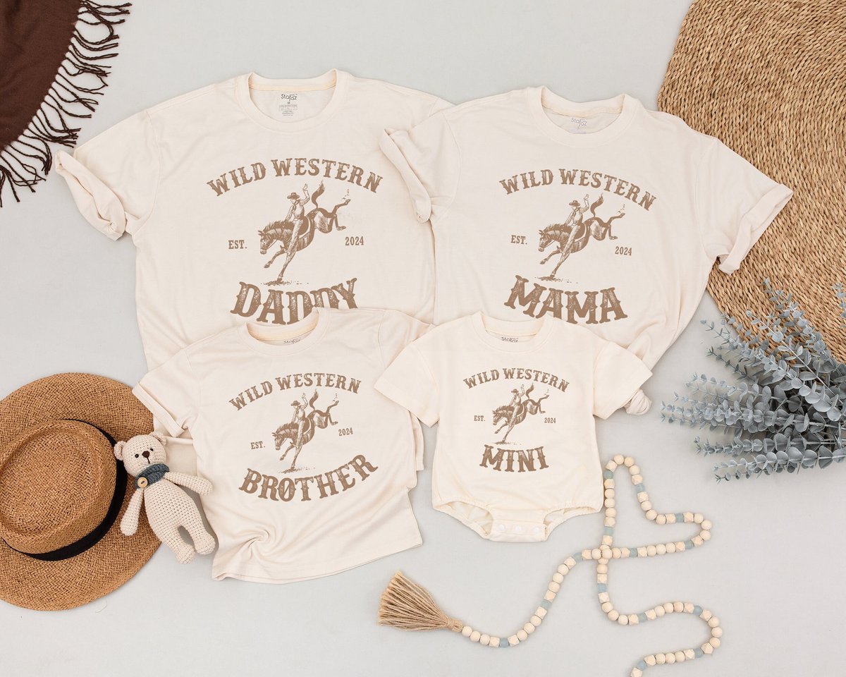 How The West Was One Birthday Outfit Cowboy 1st Birthday Wild West Tee Western Birthday Shirts Match 169