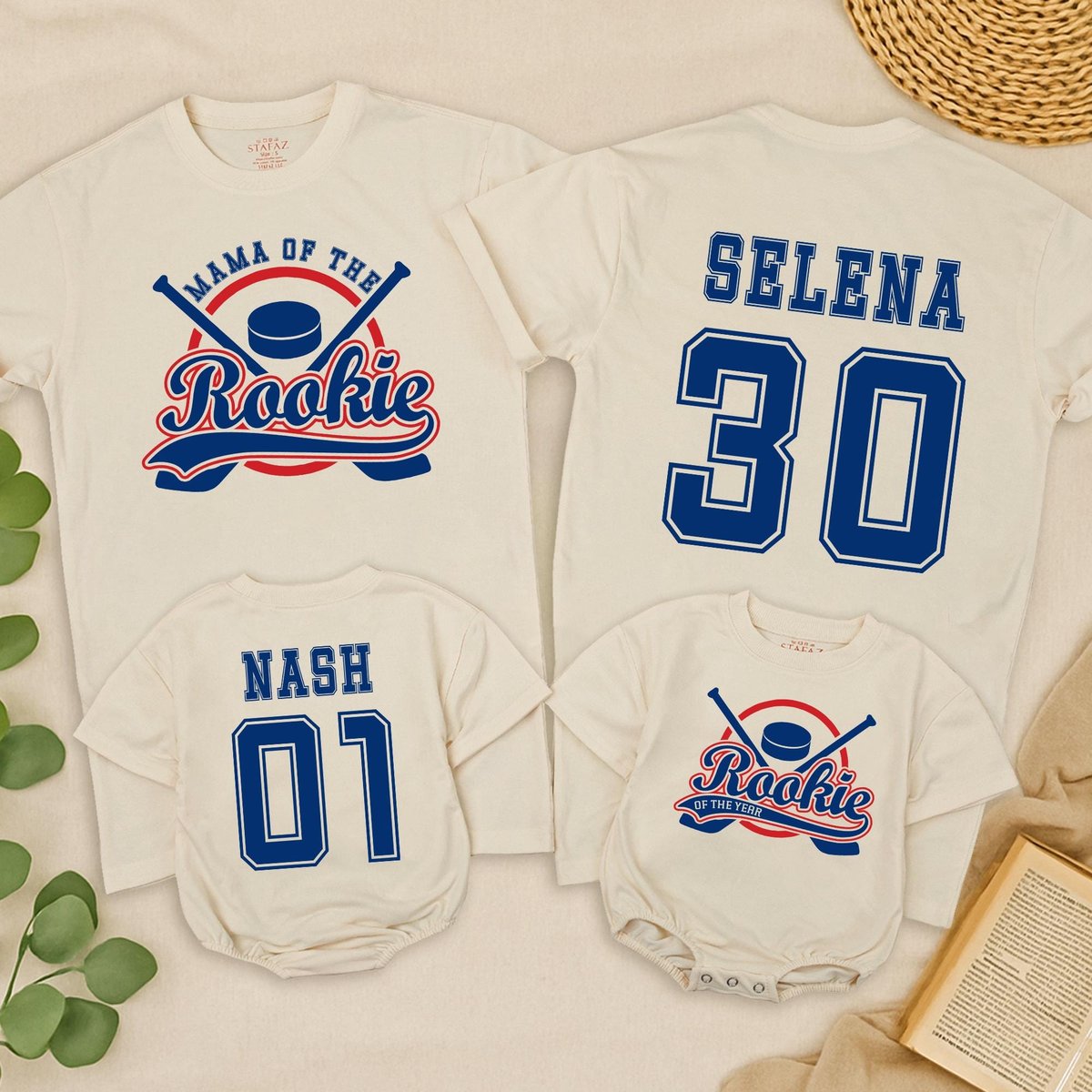 IECYHOOKEY Rookie of the Year Shirt Funny 1st Birthday Shirt Baby Boy Birthday Tee Unique Rookie Bir 434