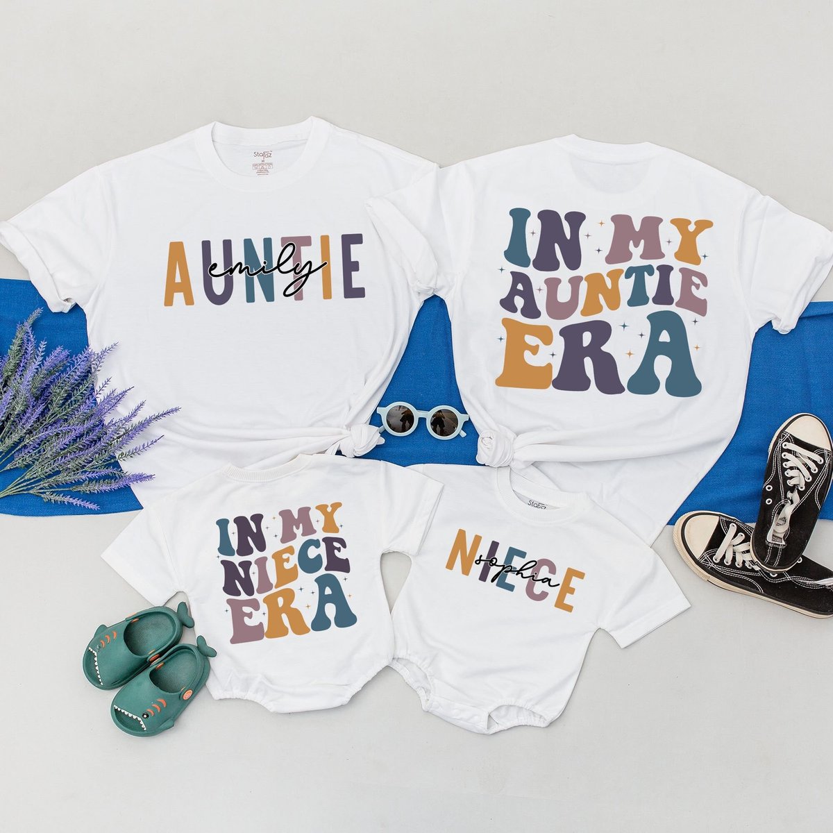 In My Auntie Era Shirt Matching Family Shirt Auntie and Nephew Shirt Niece Kid Shirt Auntie Sweatshi 168