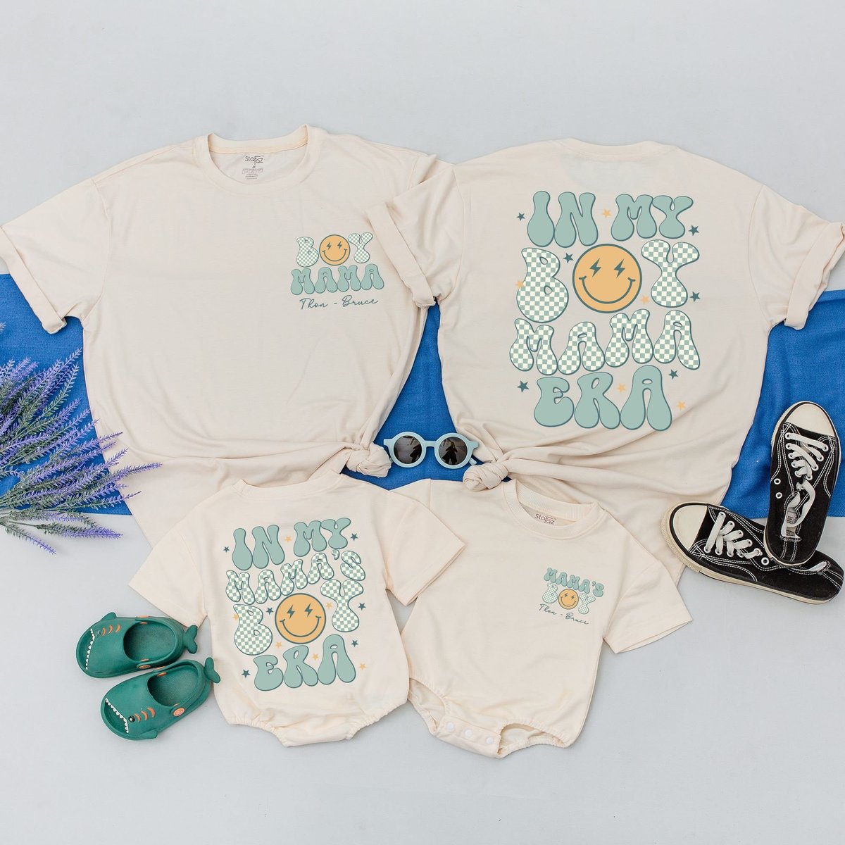 In My Boy Mama Era and Mama's Boy Era Matching Shirt Retro Boy Mama Shirt Mother's Day Gifts For B 167