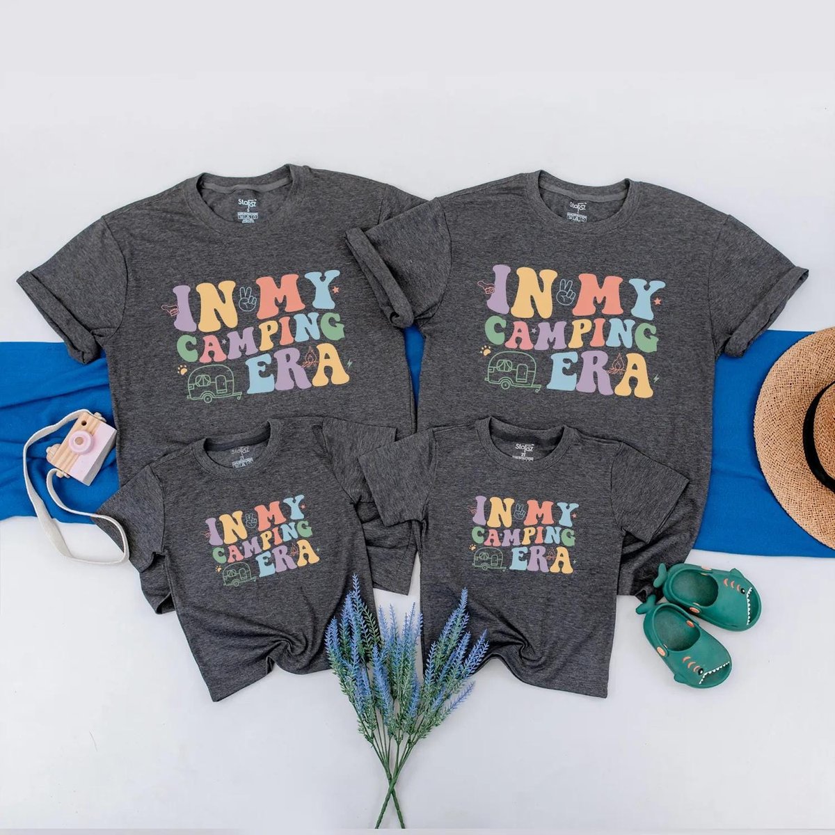 In My Camping Era Shirt Road Trip Adventure Outfit Perfect for Campervan Lovers Adventure Clothes fo 432