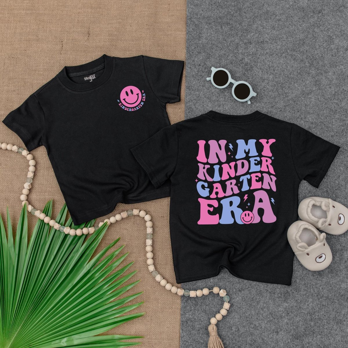 In My Kindergarten Era Shirt Retro Kindergartener Shirt Back to School Tee Kids First Day of School 188