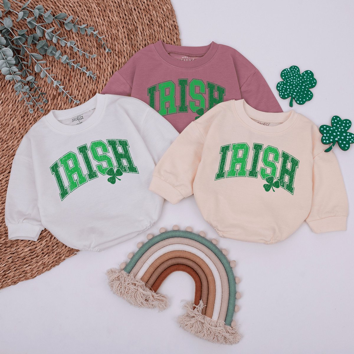 Irish Baby Romper Irish Baby Clothes Irish baby st patrick baby shower st patrick day shirt Kids St 164