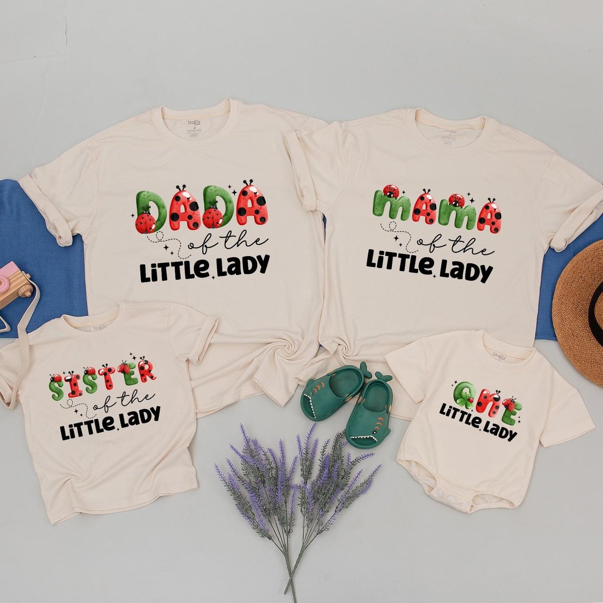 Ladybug Family Matching 1st Birthday Shirts Ladybug First Birthday T shirt Ladybug Theme Birthday Ou 183