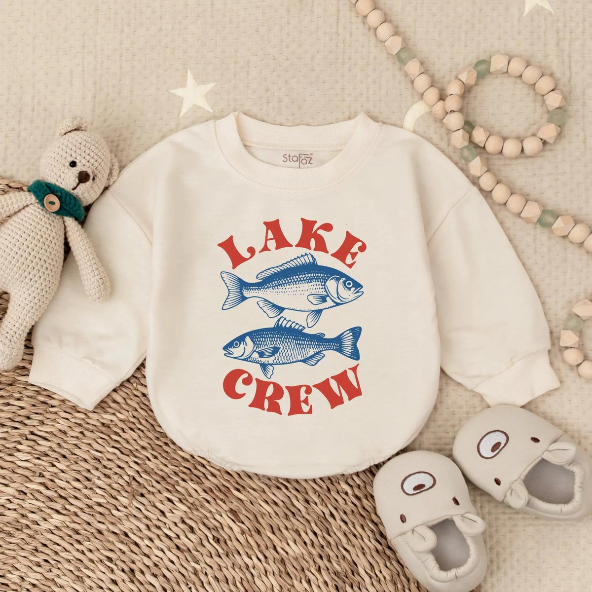Lake Trip Baby Summer Bubble Romper 2025 Summer Trip Matching Shirt Family Lake Vacation Baby Outfit