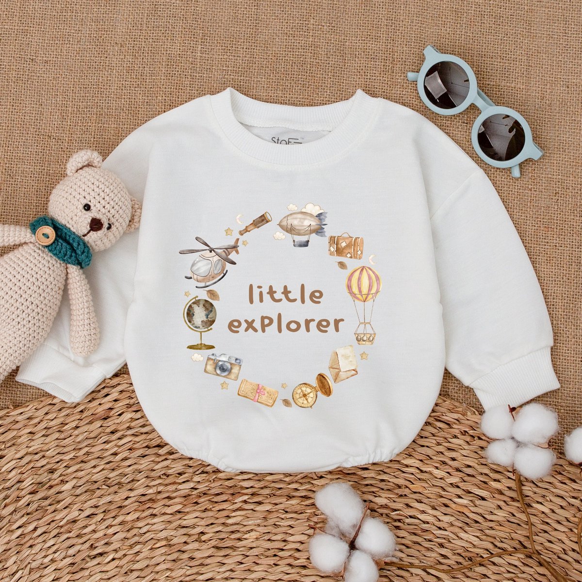 Little Explorer Baby Bodysuit Vintage Adventure Romper Tiny Adventurer Baby Romper Adventure Baby Ou 170