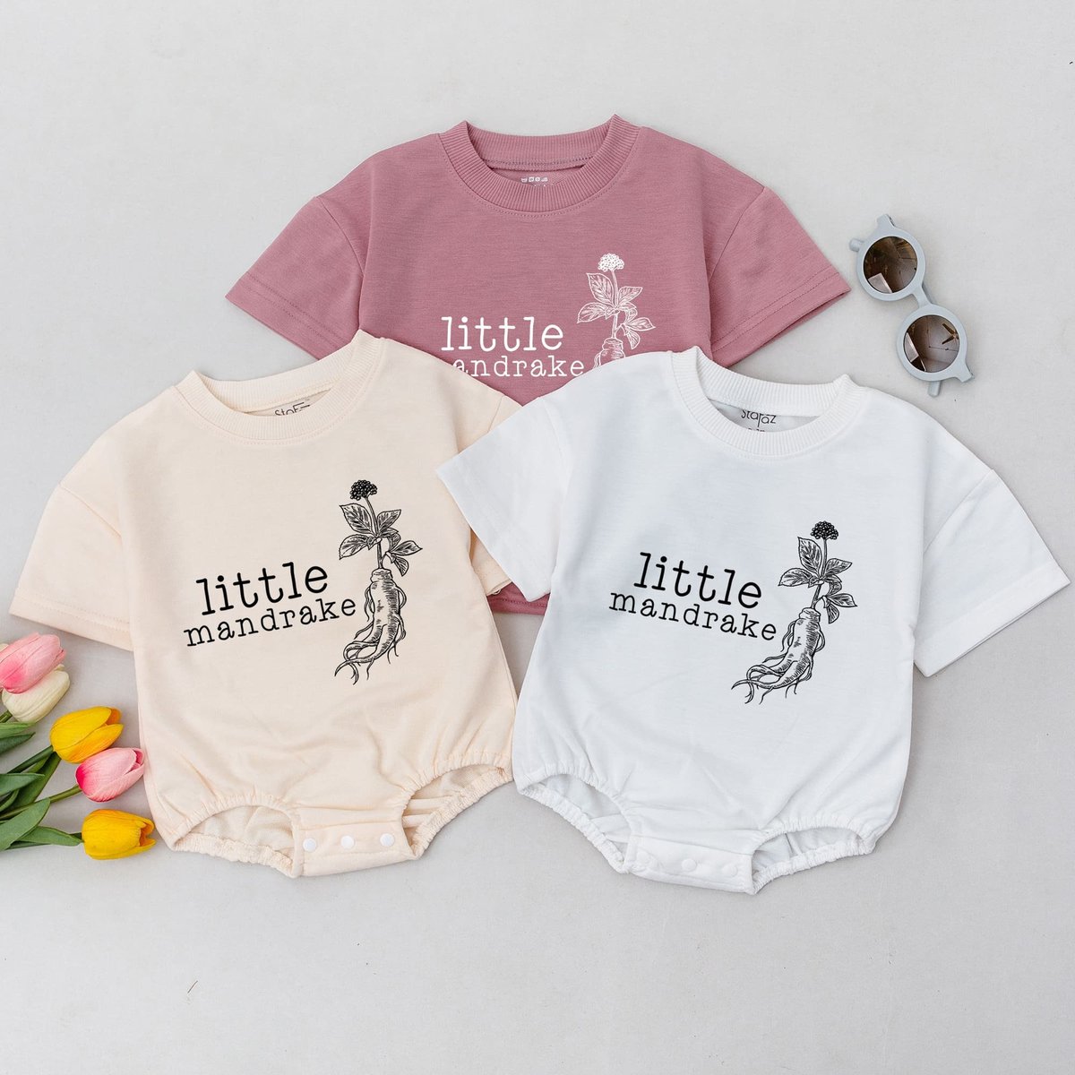 Little Mandrake Baby Romper Wizard Bodysuit Magic Baby Cute Baby Bodysuit Pregnancy Reveal Newborn b 169