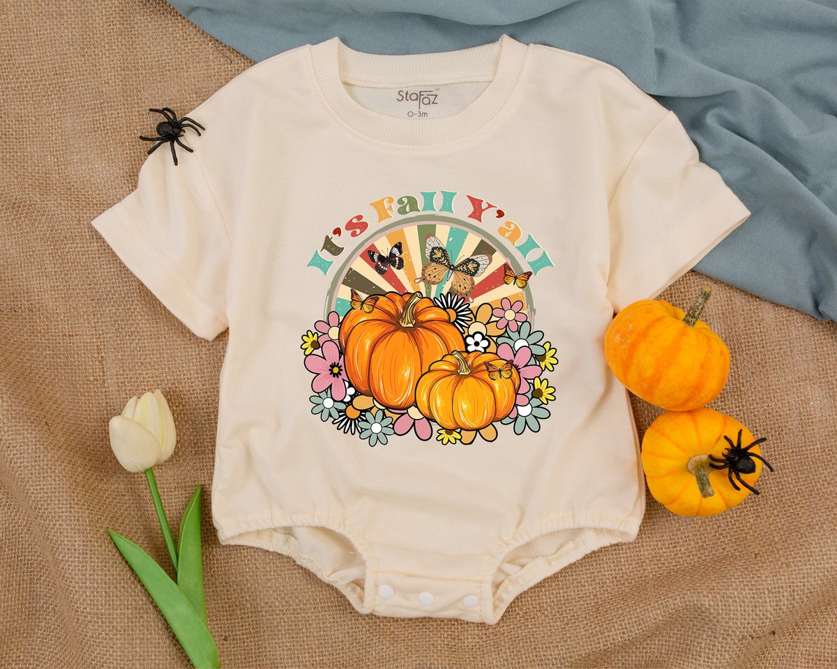 Little Pumpkin Baby Romper Baby Girl Outfit Baby Boy OutfitBaby Shower Gift Cute Fall Bodysuit Pumpk 149