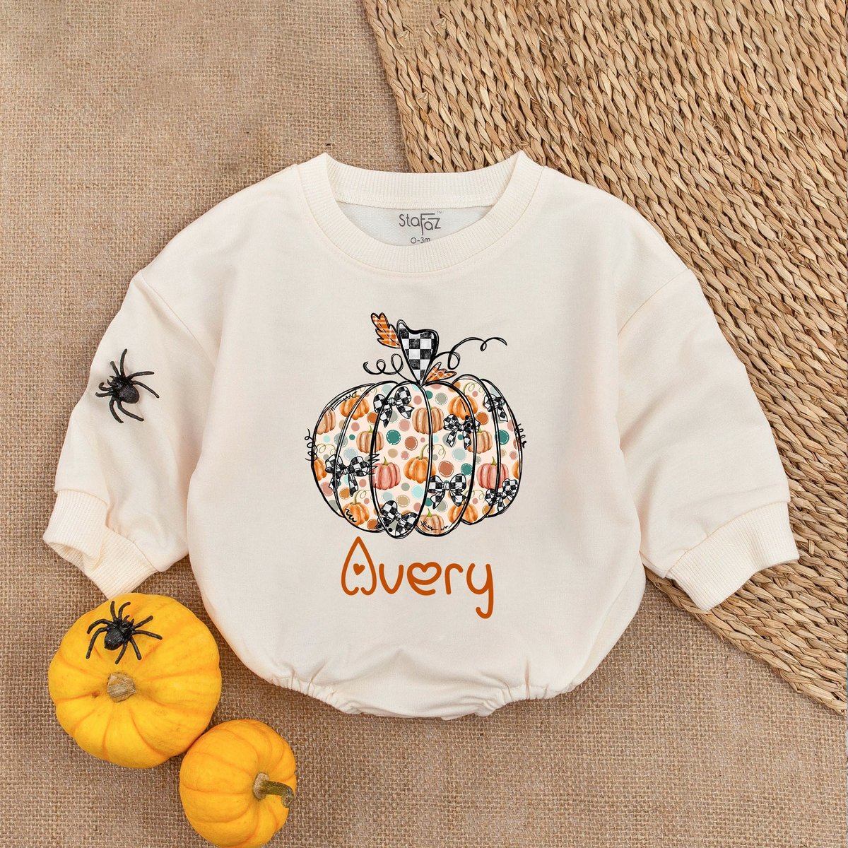 Little Pumpkin Bubble Romper My First Thanksgiving Baby Outfit Thanksgiving Baby Boy Clothes Fall B