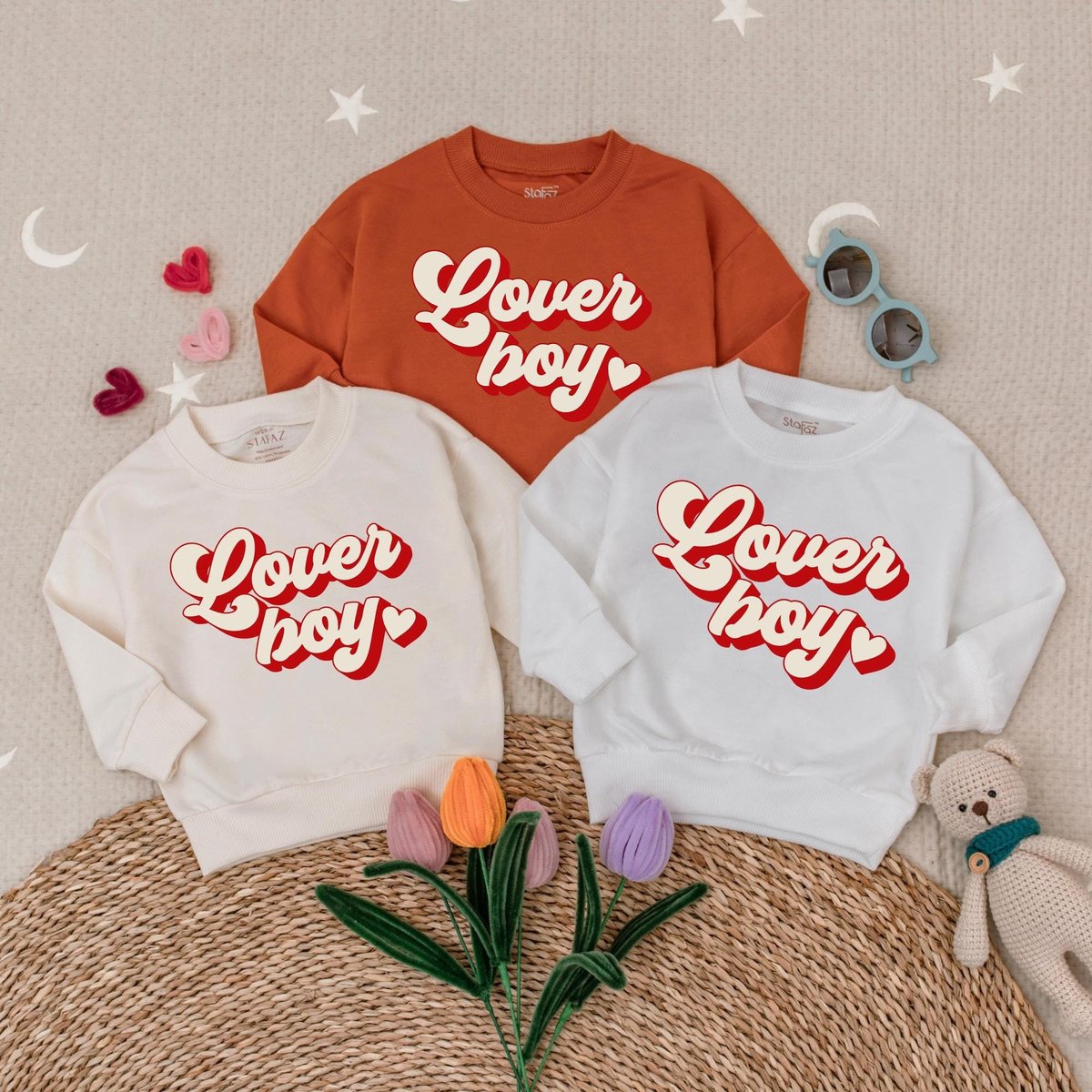 Lover Boy Toddler Sweatshirt Baby Announcement Toddler Clothes Baby Clothes Valentine Kid Outfit Out