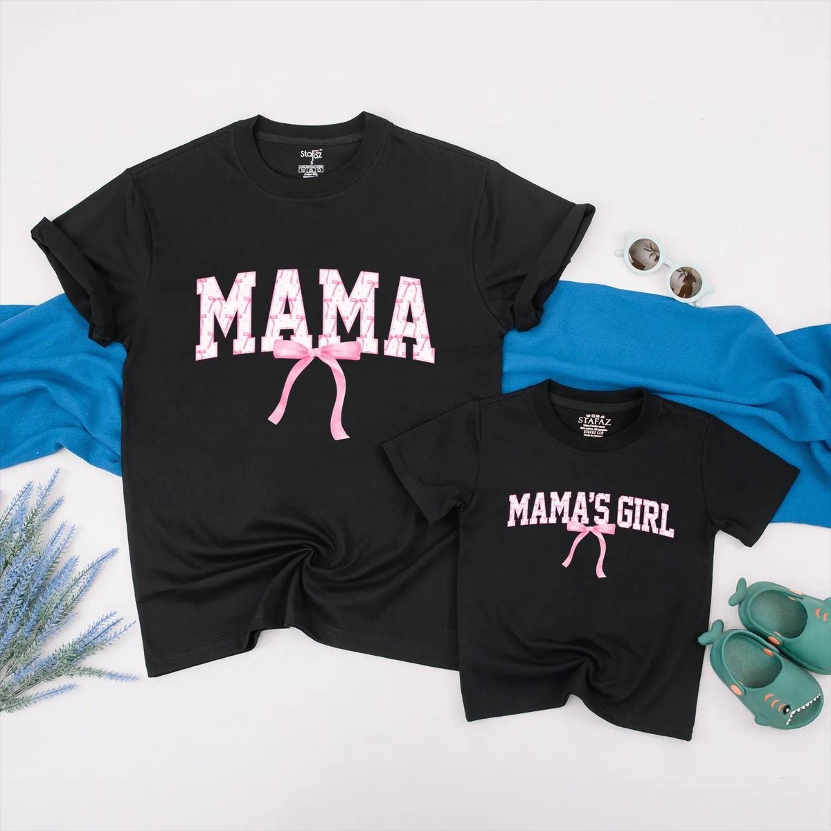 Mama and Mama's girl Matching Mothers Day Shirts Cute Mama Daughter Outfit Perfect Gift for Mom and 189