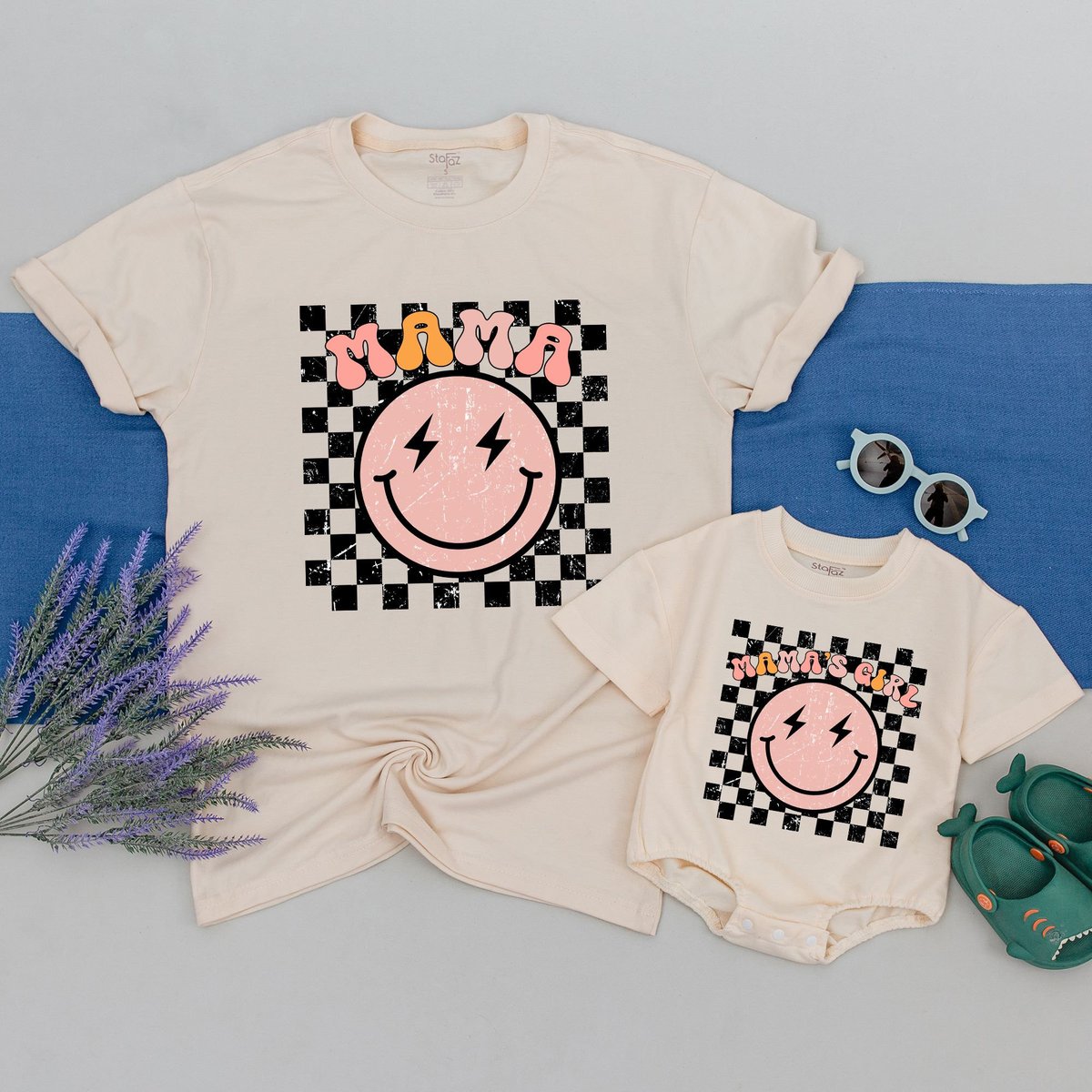 Mama and Mama's Girl Shirt Retro Mommy and Me Shirt Matching Mom and Daughter ShirtMatching Mother 167