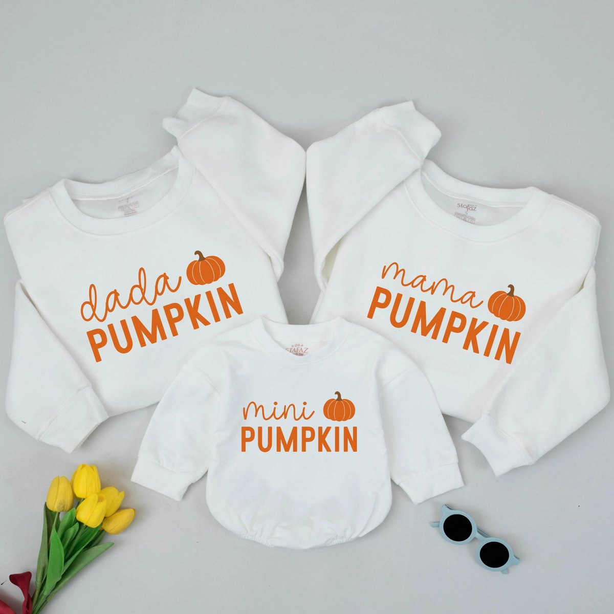 Mama and Mini Pumpkin Sweatshirt Fall Shirt Mom and Me Shirt Cute Pumpkin Patch Family Matching Shir 436