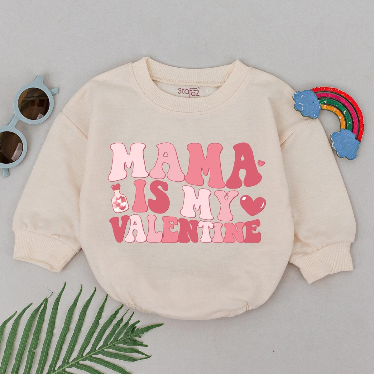 Mama Is My Valentine Romper 1st Valentines Day Outfit Valentines Day Baby Boy Outfit Valentine Day R