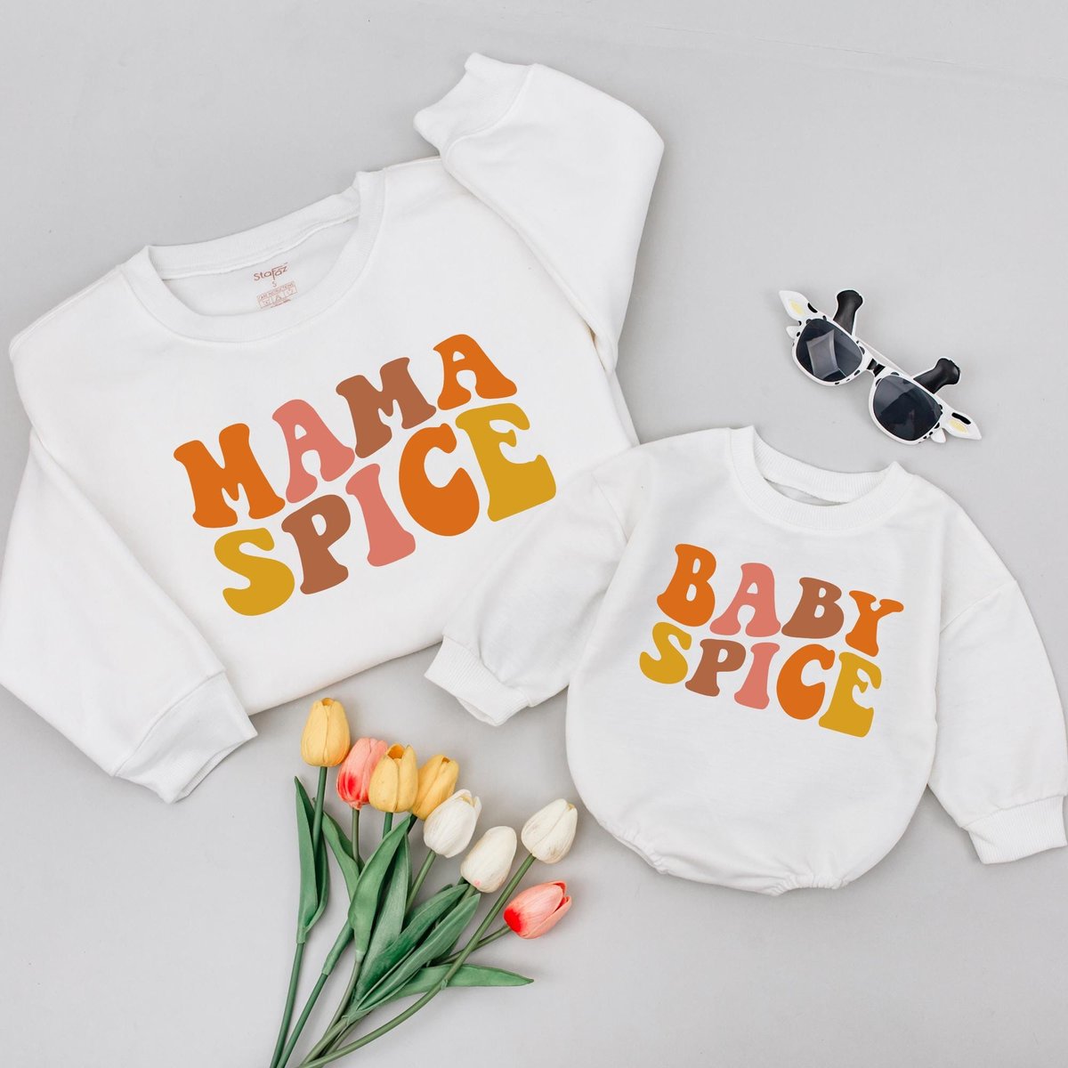 Mama Spice And Baby Spice Shirt Thanksgiving Mommy And Me Shirt Mom And Baby Shirt Matching Mommy An 434