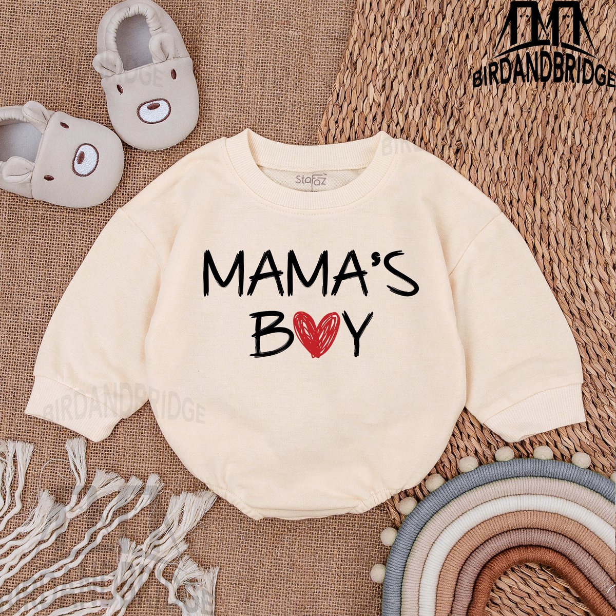 Mama's Boy Bubble Romper Baby Boy Clothes  Valentine For Baby Baby Romper Baby bodysuit Newbor