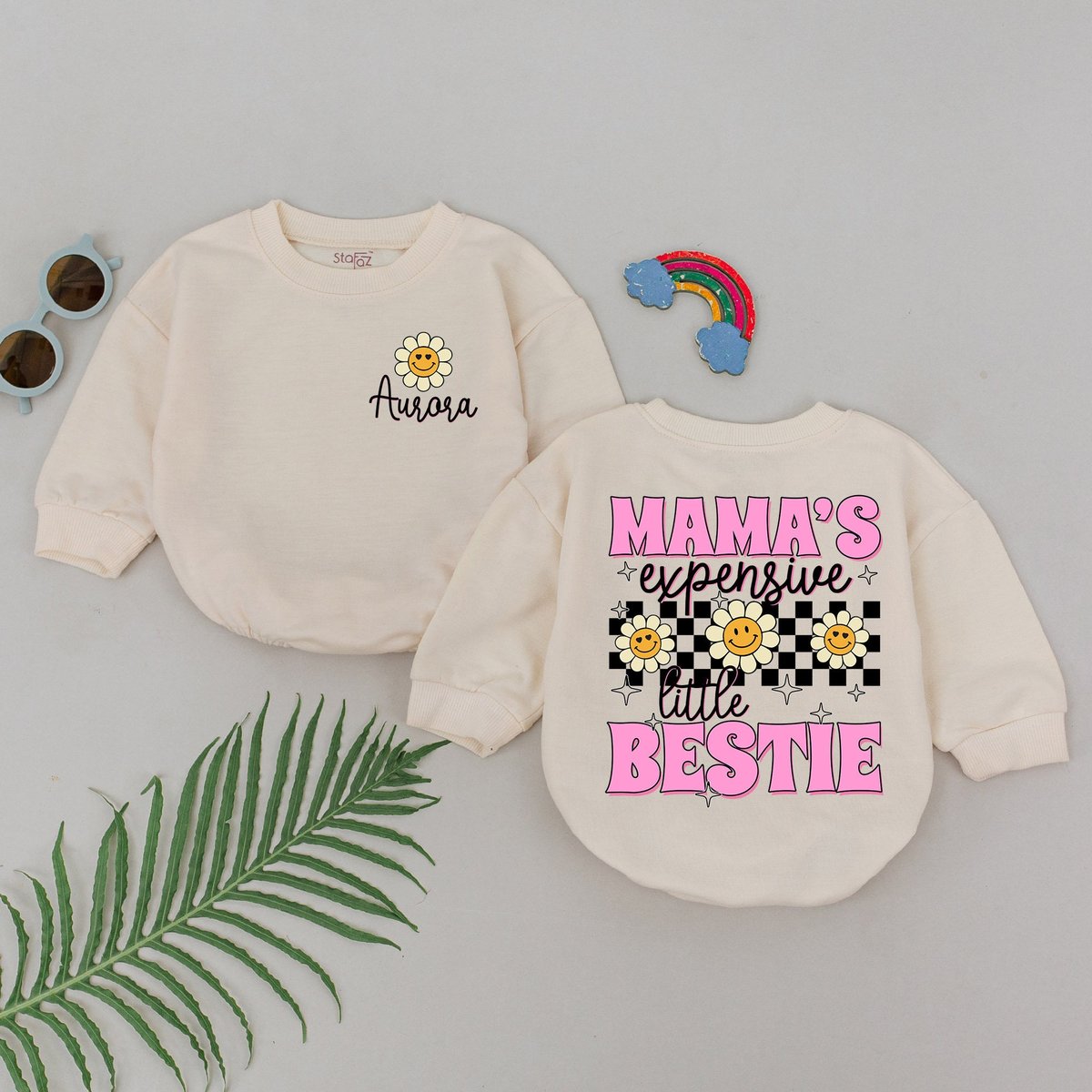 Mama's Expensive Girl Romper Mama's Girl Romper Mom Baby Outfits 1st Mother's Day Gift Baby Showe