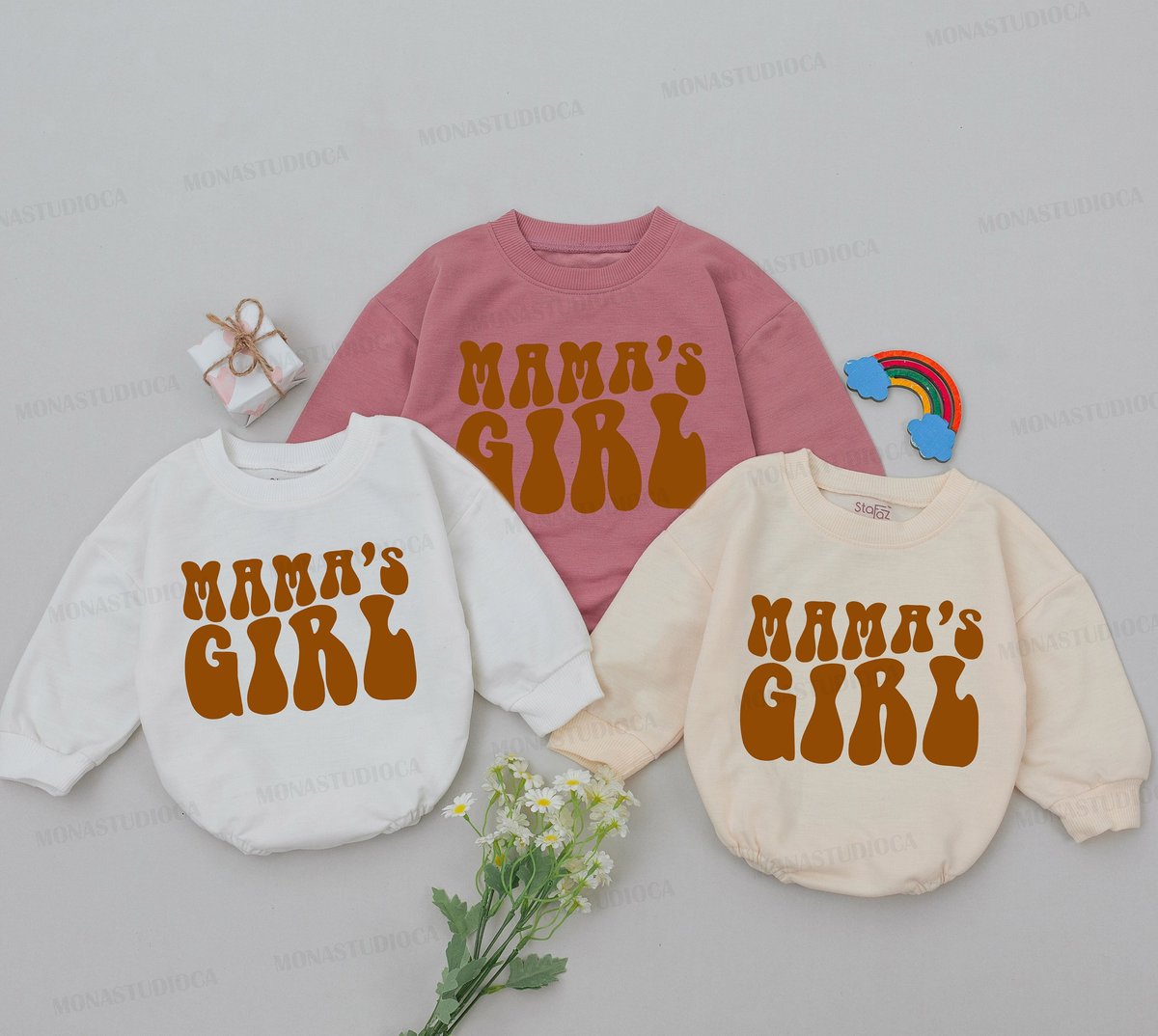 Mama's Girl Baby Romper Mama's Girl Romper Mom Baby Outfits Mother's Day Gift For Daughter Baby S