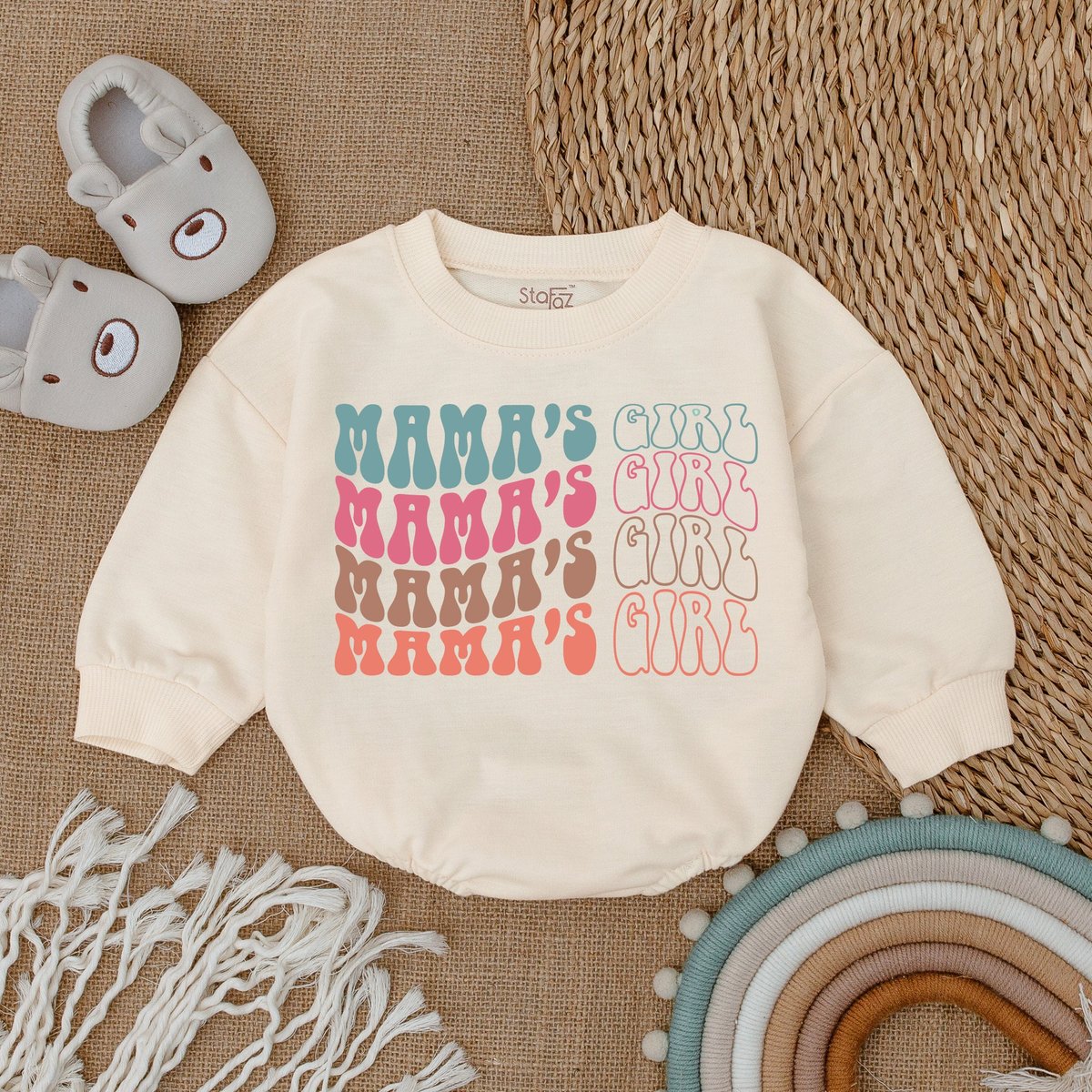 Mama's Girl Bodysuit Mommy's Besite Romper  Mother's Day Outfit Mother's Day Outfit Baby Rom 167