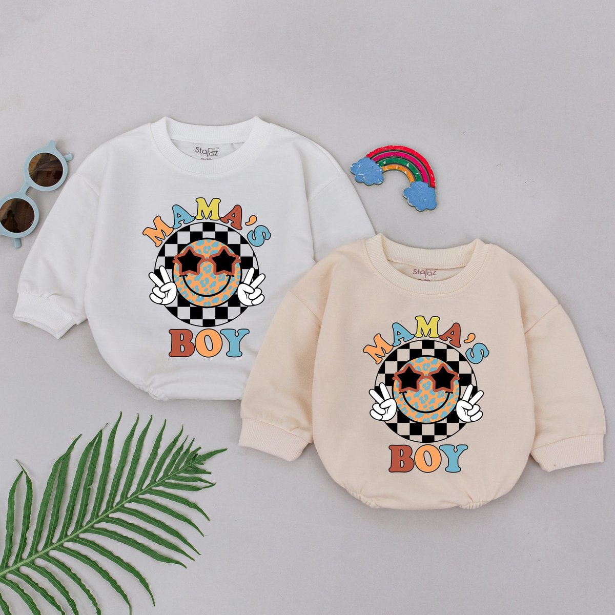 Mama's Little Boy Baby Romper Baby Boy Bodysuit Little Boy Shirt Newborn Baby Boy Baby Boy Outfit G