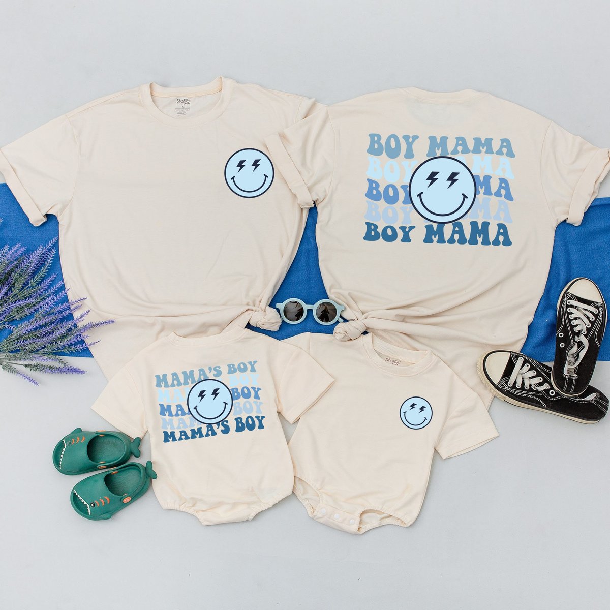 Mamas Boy and Boy Mama Shirts Mom and Son Matching Outfits Mommy and Me Tees Baby Shower Gift Cute M 171