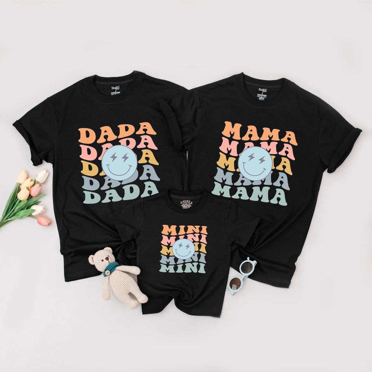 Matching Family One Birthday Shirt One Happy Dude Birthday Bolt Eyes Birthday Shirts Mommy And Me Sh 436