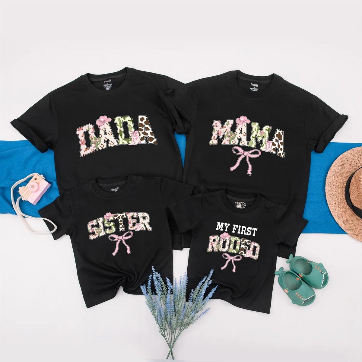 Matching Family Western Birthday Shirts  Cute Rodeo Themed Outfits for Dad Mom Sister Baby Perfect 189