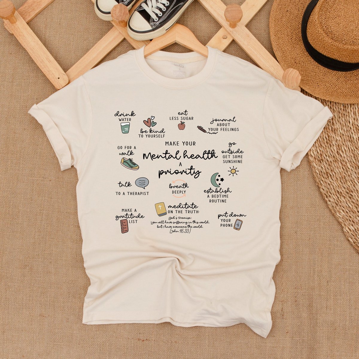 Mental Health Priority Shirt Mental Health Awareness Adult Inspirational Shirts Mental Health Aware