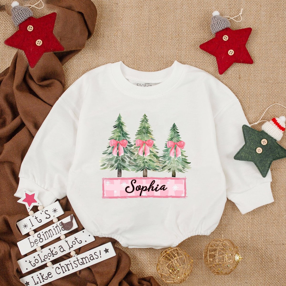 Merry Christmas Baby Romper Baby Cozy Clothes Christmas Bodysuit Baby Outfit Long Sleeve Bodysuit Fi 179