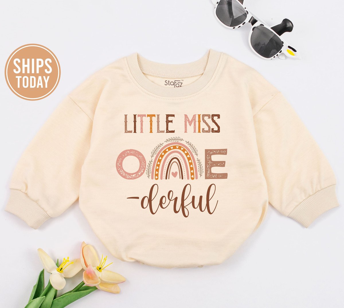 Miss Onederful First Birthday Outfit Girl 1st Birthday Outfit Boho Birthday Cake Smash Outfit Niece 148