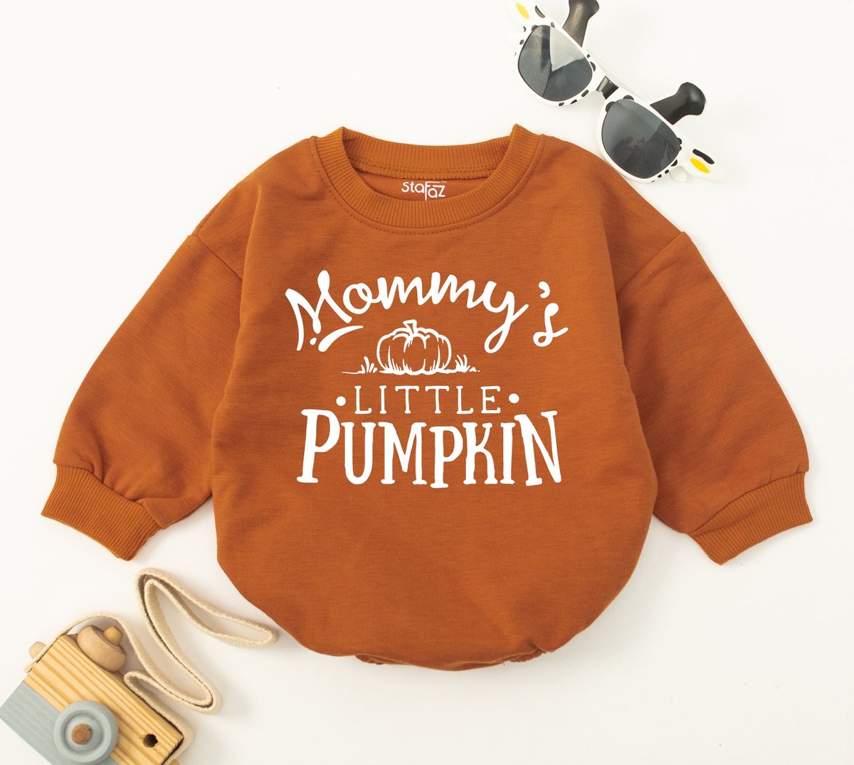 Mommy's Pumpkin Baby Romper Fall Baby Bodysuit Cute Fall Baby Clothes Pumpkin Baby Outfit Pumpkin B 152