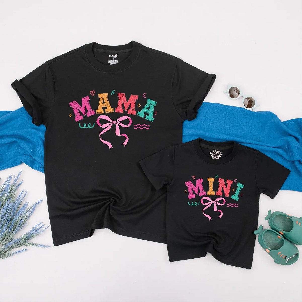 Mothers Day Matching Mama and Mini Outfit Mommy and Me T Shirt and Romper Set Cute Baby Girl Gift Fi 189