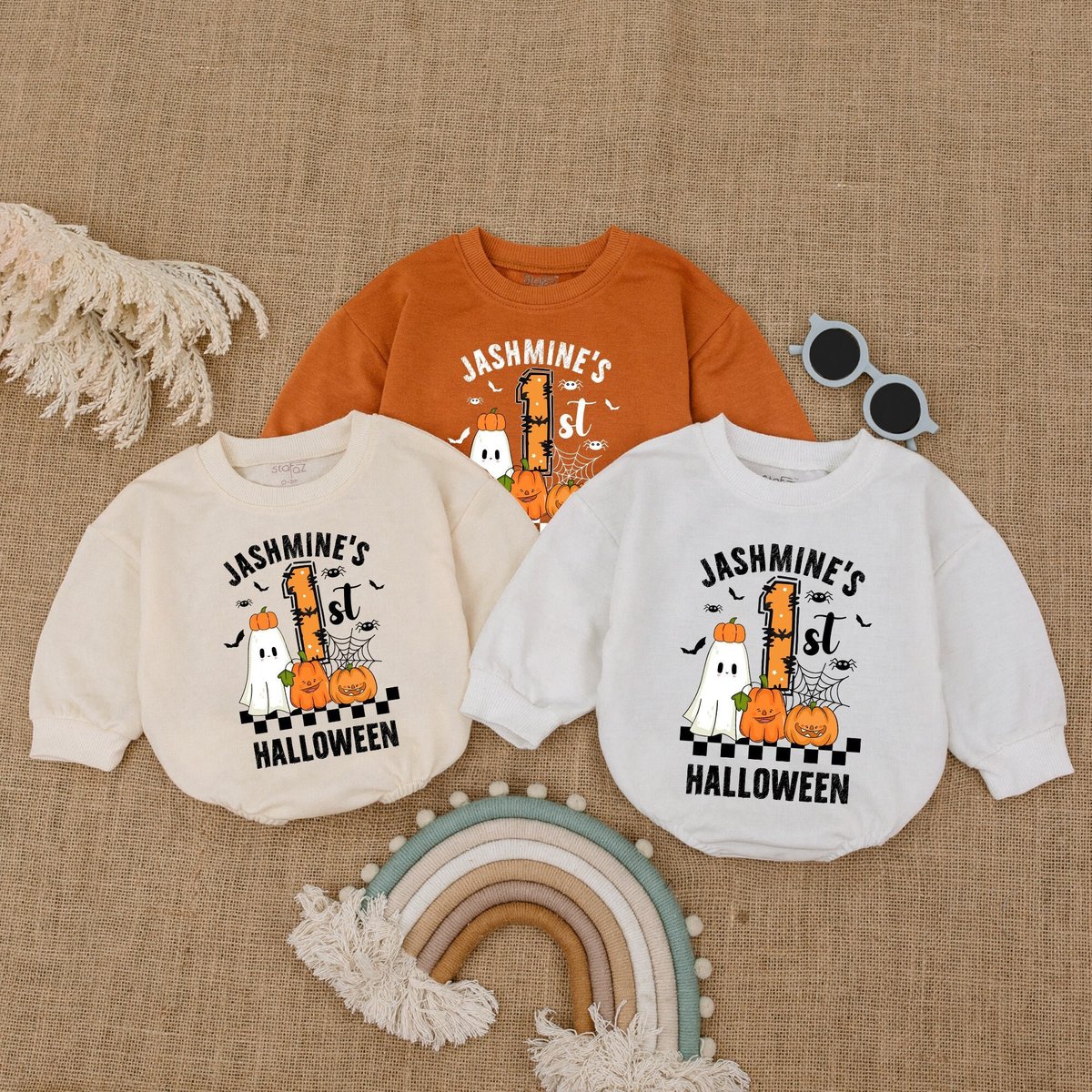 My 1st Halloween Bodysuit My First Halloween Outfit Bubble Romper Halloween For Boy Boy Clothes Baby 173