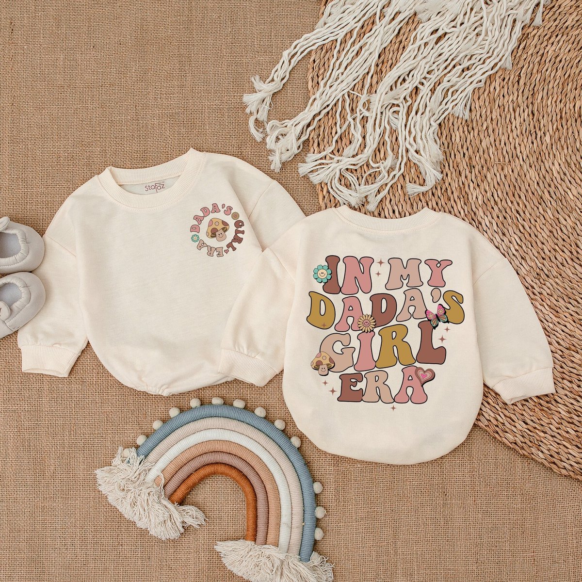 My Daddy's Girl Era Romper Daddy Me Bodysuit Daddy's Girl Shirt Romper for Baby Girl Baby Girl Out 170