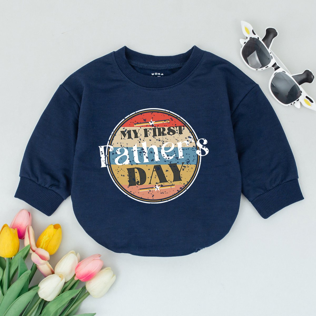 My First Father's Day Baby Romper Pregnancy Announcement Baby Bodysuit Father's Day Baby Clothes 1 169