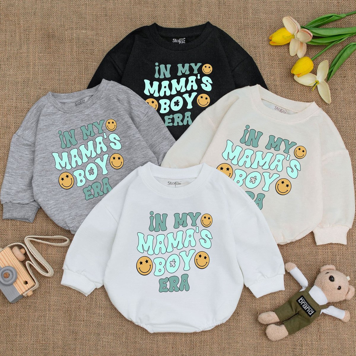 My Mama's Boy Era Romper Mama's boy Bodysuit Mama's Boy Shirt Romper for Baby Boy Baby Boy Outfit 161