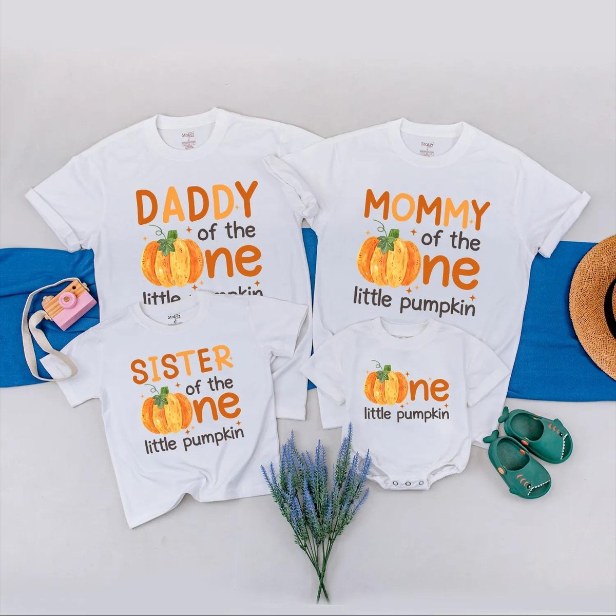 One Little Pumpkin Family Matching Shirt Fall 1st Birthday Outfit Pumpkin Birthday Family Shirts Lit 434