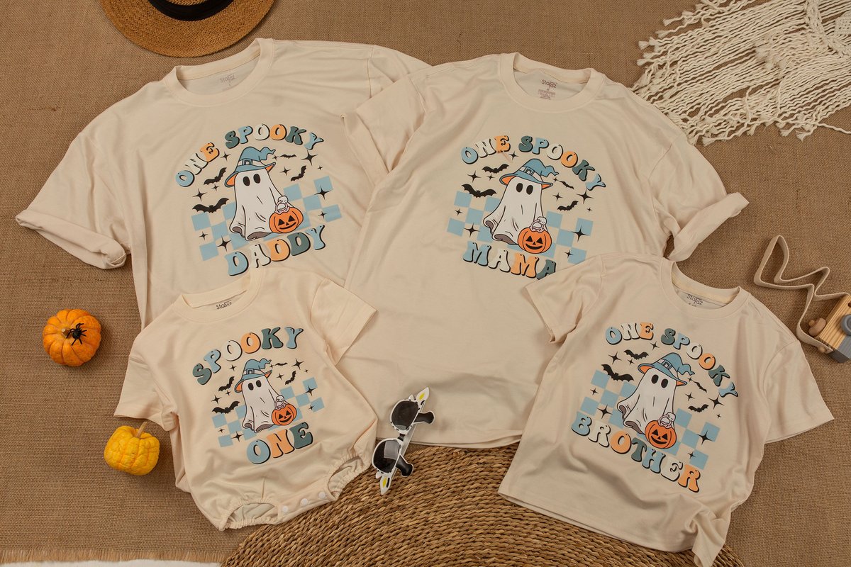 One Spooky dude Halloween Birthday sweater 1st baby birthday dude sweatshirt halloween romper kid Pu 153