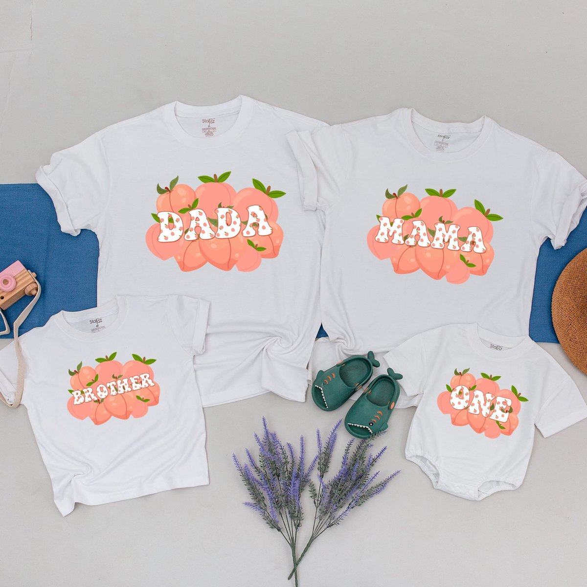 One Sweet Peach Birthday Shirt 1st Birthday Outfit Peach Birthday Party Peach 1st Birthday Mommy and 172