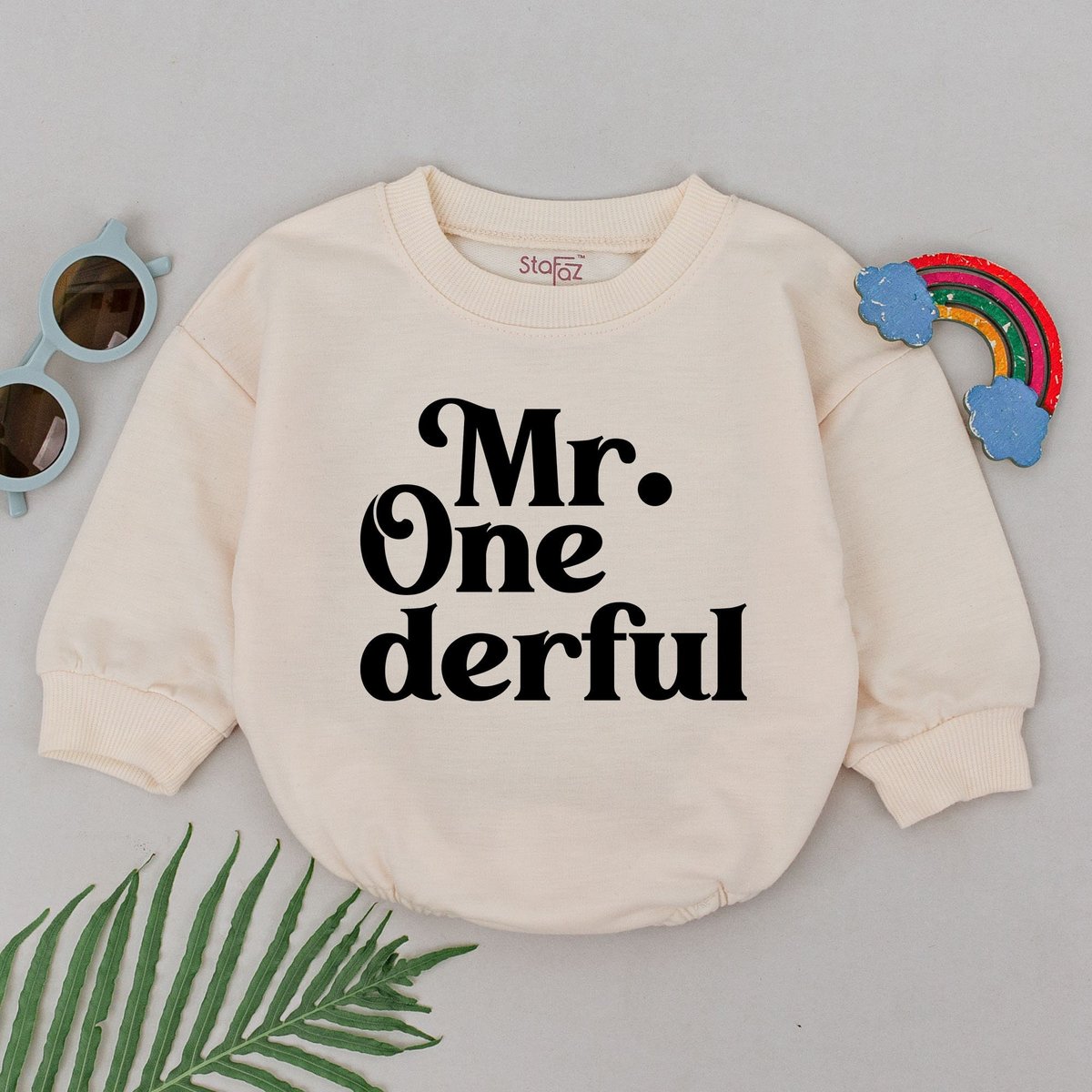 Onederful Birthday Romper Birthday Boy Romper First Birthday Outfit 1st Birthday Baby Boy Bodysuit B