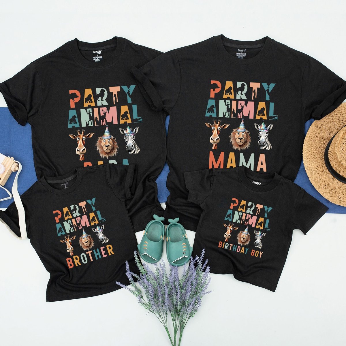 Party Animal Shirt Zoo Birthday Party Shirts Matching Family Birthday Shirts Safari Animals Birthday 169