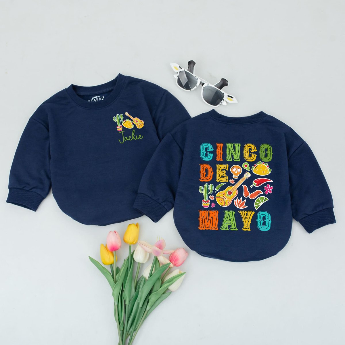 Personalization Cinco De Mayo Baby Romper Cute Mexican Baby Gift 1st Mexican Baby Clothes Taco New B 170