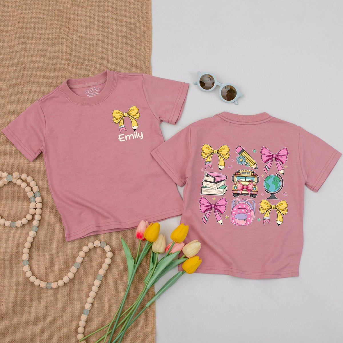 Personalized Back To School Shirt First Day Of School Elementary School 2nd Grade Shirt 1st Grade Sh 175