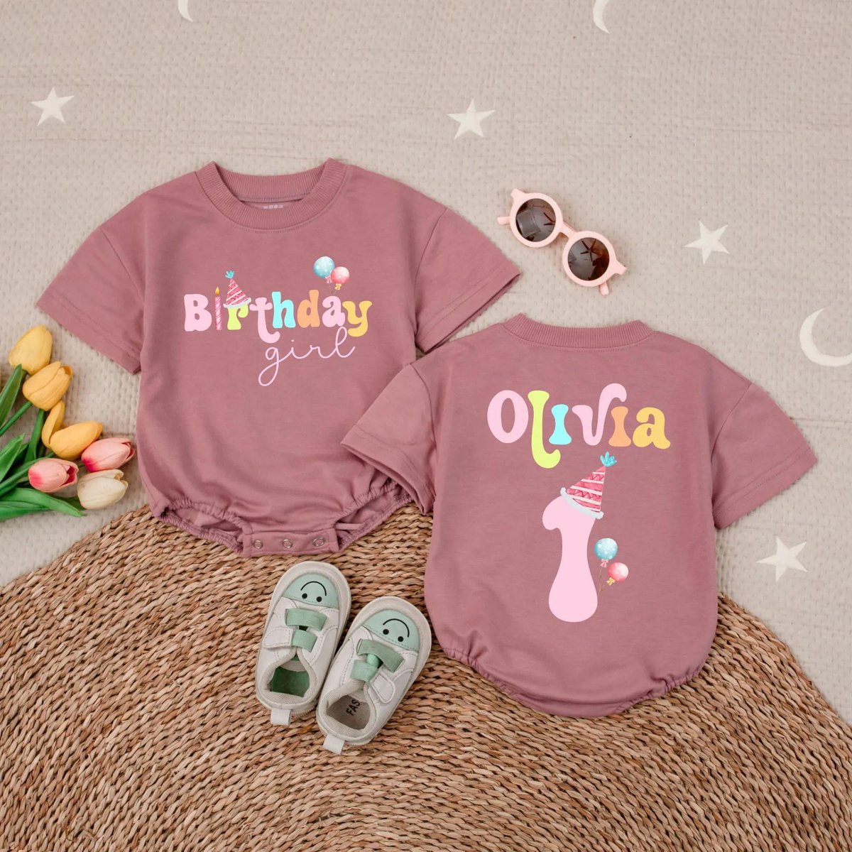 Personalized Birthday Girl Shirt Birthday Shirt Gift Birthday Party TeeGirl Birthday Party ShirtPink