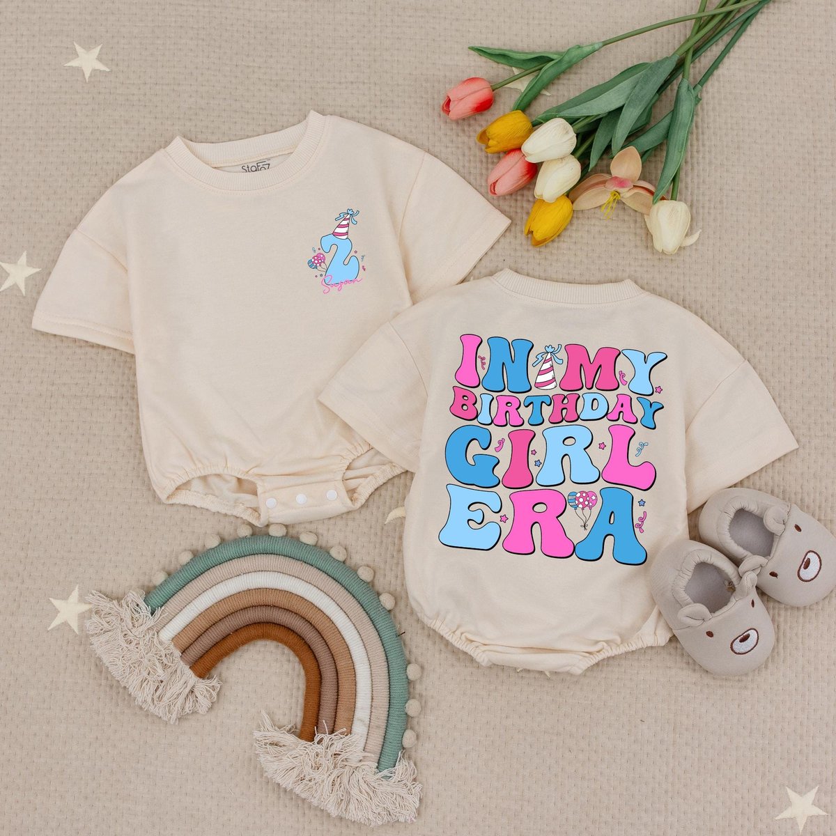 Personalized In My Birthday Girl Kids Bubble Birthday Toddler Shirt Retro Birthday Girl Gift Birthda