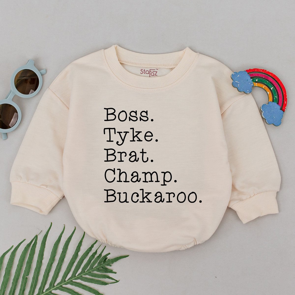Personalized Nickname Baby Romper Baby Shower Gift Long Sleeve Baby Bodysuit Going Home Outfit Newbo